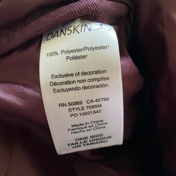 Danskin Quilted Backpack in Rich Purple - Picture 6 of 12